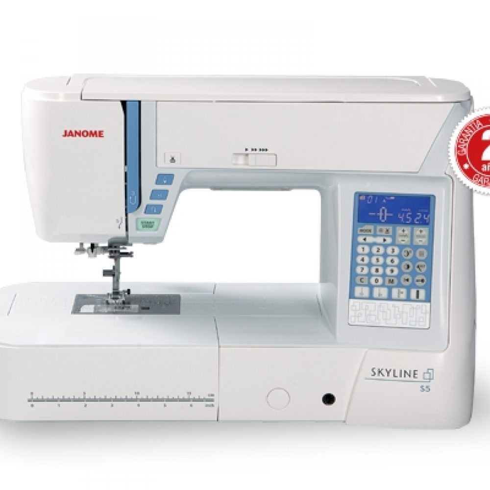 Máquina de coser JANOME Skyline S5