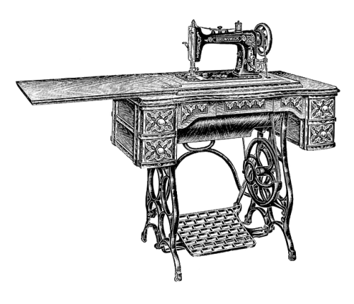 Breve historia de la máquina de coser