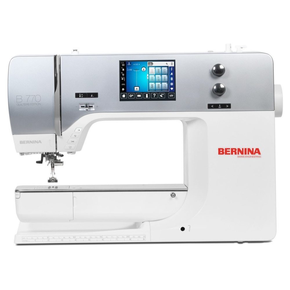 Maquina de coser y Bordar BERNINA 770 QE plus