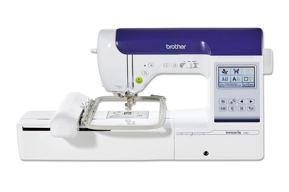 Leonardoda Credencial que te diviertas Máquina de coser y bordar BROTHER F480 - Maquinas de coser Ladys