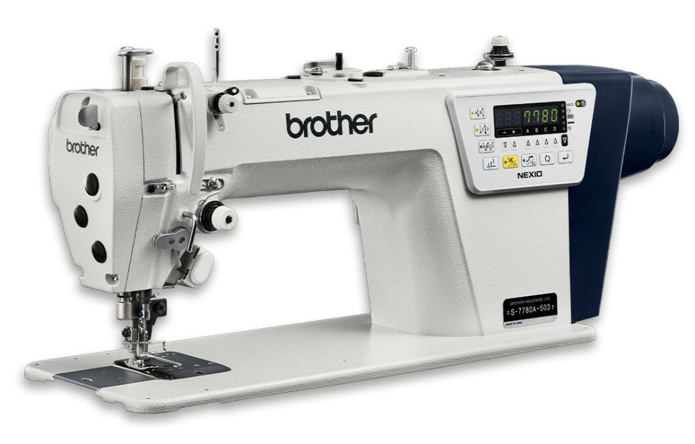 Industrial coser de una sola aguja Direct Drive con cortador lateral S7780A